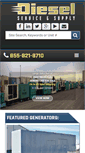 Mobile Screenshot of dieselserviceandsupply.com